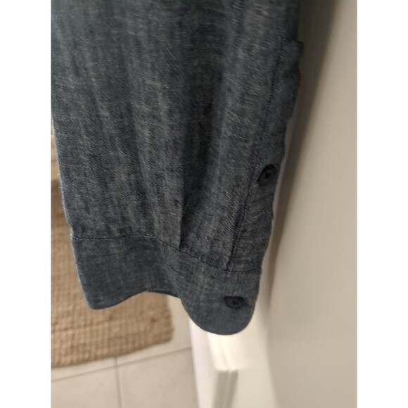 Marc Anthony Shirt Mens 2XL XXL Linen Blend Luxury Pocket Button Up Breezy Linen - Picture 2 of 7